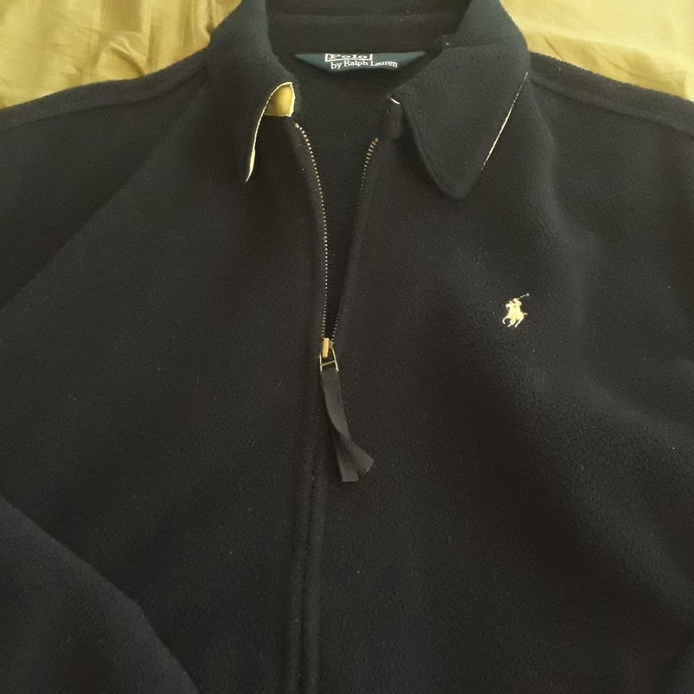 Mens Ralph Lauren POLO Fleece Full Zip Jacket